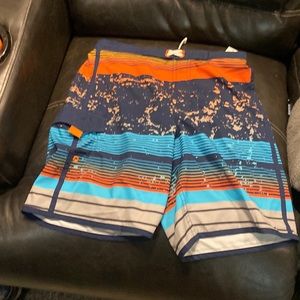 Kids wonder nation swim trunks multicolored
